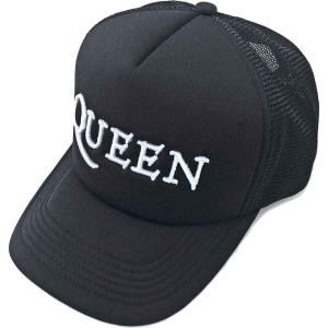Queen - Logo Bl Mesh-Back C in the group MERCHANDISE / Merch / Pop-Rock at Bengans Skivbutik AB (5532994)