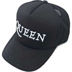 Queen - Logo Bl Mesh-Back C in the group MERCHANDISE / Cap / Pop-Rock at Bengans Skivbutik AB (5532994)