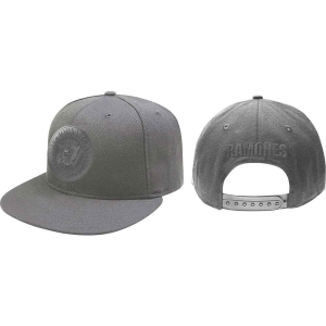 Ramones - Presidential Seal Grey Snapback C in the group MERCHANDISE / Cap / Punk at Bengans Skivbutik AB (5532999)