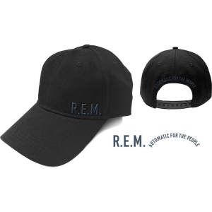 R.E.M. - Automatic For The People Bl Baseball C in the group MERCHANDISE / Cap / Pop-Rock at Bengans Skivbutik AB (5533000)
