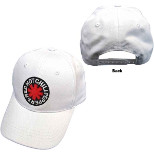 Red Hot Chili Peppers - Classic Asterisk Wht Baseball C in the group MERCHANDISE / Cap / Pop-Rock at Bengans Skivbutik AB (5533001)