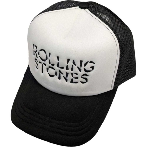 Rolling Stones - Hackney Diamonds Logo Bl/Wht Mesh-Back C in the group MERCHANDISE / Merch / Pop-Rock at Bengans Skivbutik AB (5533014)