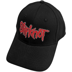 Slipknot - Text Logo Bl Baseball C in the group MERCHANDISE / Cap / Heavy Metal at Bengans Skivbutik AB (5533018)