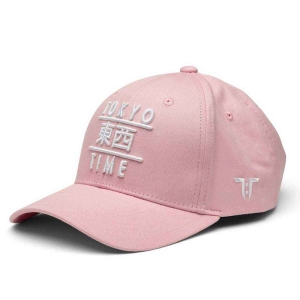 Tokyo Time - Tt Heritage White Logo Pink Snapback C in the group OTHER / Merchandise at Bengans Skivbutik AB (5533046)