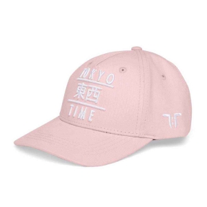 Tokyo Time - Tt Heritage White Logo Kids Pink Snapbac in the group OTHER / Merchandise at Bengans Skivbutik AB (5533047)