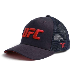 Tokyo Time - Ufc Red Logo Mesh Navy Snapback C in the group OTHER / Merchandise at Bengans Skivbutik AB (5533055)
