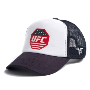 Tokyo Time - Ufc Octogon Flag Neo/Mesh Wht/Navy Snapb in the group OTHER / Merchandise at Bengans Skivbutik AB (5533063)