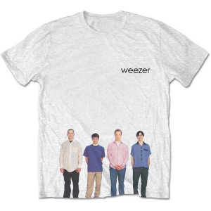 Weezer - Packaged Blue Album Uni Wht  2 in the group MERCHANDISE / T-shirt / Pop-Rock at Bengans Skivbutik AB (5533457)