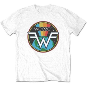 Weezer - Symbol Logo Uni Wht    in the group MERCHANDISE / T-shirt / Pop-Rock at Bengans Skivbutik AB (5533464r)
