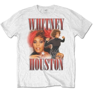 Whitney Houston - 90S Homage Uni Wht    in the group MERCHANDISE / T-shirt / Pop-Rock at Bengans Skivbutik AB (5533469r)