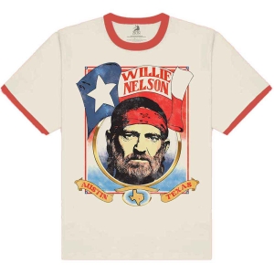 Willie Nelson - Americana Ringer Uni Natrl    in the group MERCHANDISE / T-shirt / Country at Bengans Skivbutik AB (5533480r)