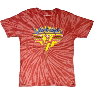 Van Halen - Jagged Logo Uni Red Dip-Dye in the group MERCHANDISE / T-shirt / Heavy Metal at Bengans Skivbutik AB (5533594r)