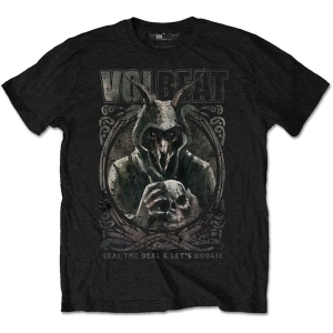 Volbeat - Goat With Skull Uni Bl    in the group MERCHANDISE / T-shirt / Hårdrock at Bengans Skivbutik AB (5533601r)