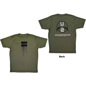 U2 - 360 Degree Tour 2009 Drip Uni Green    in the group MERCHANDISE / T-shirt / Pop-Rock at Bengans Skivbutik AB (5533747)