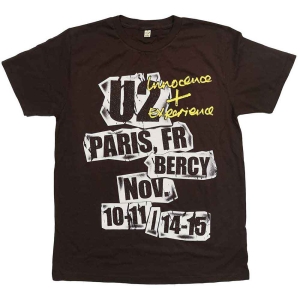 U2 - I+E Paris Event 2015 Uni Brown    in the group MERCHANDISE / T-shirt / Pop-Rock at Bengans Skivbutik AB (5533786r)
