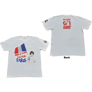 U2 - Paris 2015 Nous N'avons Pas Peur Uni Wht in the group MERCHANDISE / T-shirt / Pop-Rock at Bengans Skivbutik AB (5533803r)