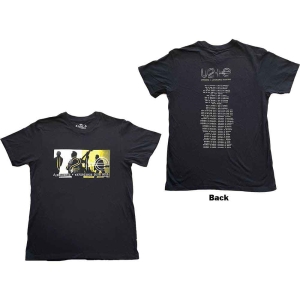 U2 - I+E Tour 2015 Band Silhouettes Uni Bl    in the group MERCHANDISE / T-shirt / Pop-Rock at Bengans Skivbutik AB (5533811r)