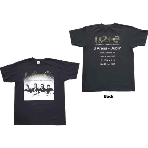 U2 - I+E Tour Dublin 2015 Bed Photo Uni Bl    in the group MERCHANDISE / T-shirt / Pop-Rock at Bengans Skivbutik AB (5533812r)
