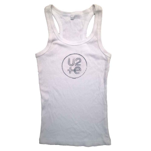 U2 - 2015 Tank Vest Lady Wht Vest:  in the group MERCHANDISE / T-shirt / Pop-Rock at Bengans Skivbutik AB (5533842r)