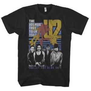 U2 - Bullet The Blue Sky Uni Bl in the group MERCHANDISE / T-shirt / Pop-Rock at Bengans Skivbutik AB (5533844r)