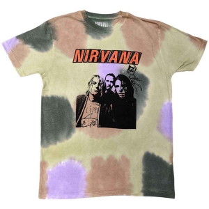 Nirvana - Flipper Uni Multi Dip-Dye in the group MERCHANDISE / T-shirt / Heavy Metal at Bengans Skivbutik AB (5534152r)