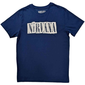 Nirvana - Box Logo Uni Denim    in the group MERCH / T-Shirt /  at Bengans Skivbutik AB (5534158r)
