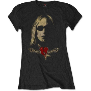Tom Petty - Shades & Logo Lady Bl    in the group MERCHANDISE / T-shirt / Pop-Rock at Bengans Skivbutik AB (5534168r)