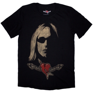 Tom Petty - Shades & Logo Uni Bl    in the group MERCHANDISE / T-shirt / Pop-Rock at Bengans Skivbutik AB (5534169r)