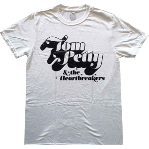 Tom Petty - Logo Uni Wht    in the group MERCHANDISE / T-shirt / Pop-Rock at Bengans Skivbutik AB (5534175r)