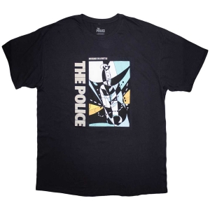 The Police - Message In A Bottle Uni Navy in the group MERCHANDISE / T-shirt / Pop-Rock at Bengans Skivbutik AB (5534185r)