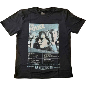 The Police - Reggatta 8 Track Uni Bl    in the group MERCHANDISE / T-shirt / Pop-Rock at Bengans Skivbutik AB (5534187r)