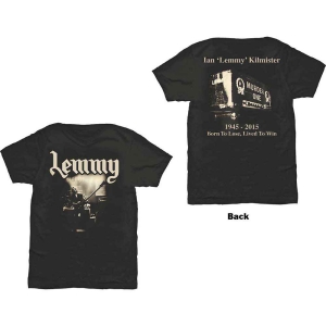 Motorhead - Lemmy Lived To Win Uni Bl    in the group MERCH / T-Shirt /  at Bengans Skivbutik AB (5534448r)
