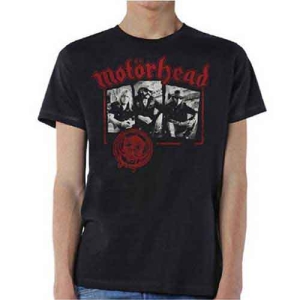 Motorhead - Stamped Uni Bl    in the group MERCHANDISE / T-shirt / Heavy Metal at Bengans Skivbutik AB (5534452r)