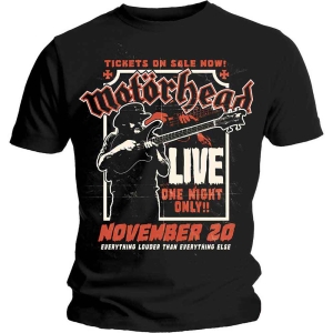 Motorhead - Lemmy Firepower Uni Bl    in the group MERCH / T-Shirt /  at Bengans Skivbutik AB (5534458r)