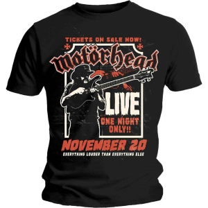 Motorhead - Lemmy Firepower Uni Bl    in the group MERCHANDISE / T-shirt / Heavy Metal at Bengans Skivbutik AB (5534458r)