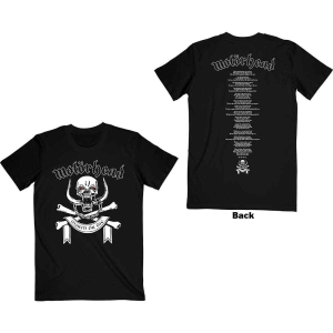 Motorhead - March Or Die Lyrics Uni Bl    in the group MERCHANDISE / T-shirt / Heavy Metal at Bengans Skivbutik AB (5534475r)