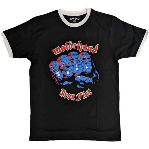 Motorhead - Iron Fist Ringer Uni Bl    in the group MERCHANDISE / T-shirt / Heavy Metal at Bengans Skivbutik AB (5534477r)