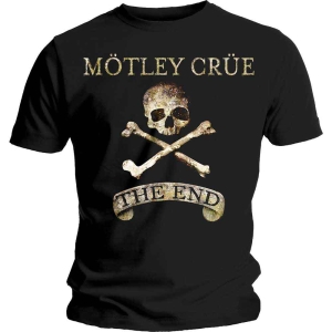 Motley Crue - The End Uni Bl  1 in the group MERCHANDISE / T-shirt / Hårdrock at Bengans Skivbutik AB (5534498)