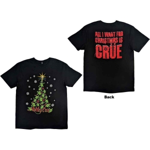 Motley Crue - Xmas Crue Uni Bl     (M) in the group MERCHANDISE / T-shirt / Heavy Metal at Bengans Skivbutik AB (5534593)