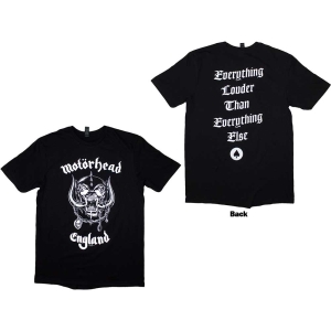 Motorhead - England Uni Bl    in the group MERCHANDISE / T-shirt / Heavy Metal at Bengans Skivbutik AB (5534672r)