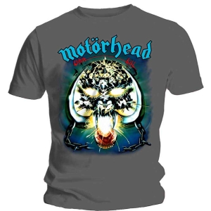Motorhead - Overkill Uni Grey    in the group MERCH / T-Shirt /  at Bengans Skivbutik AB (5534676r)