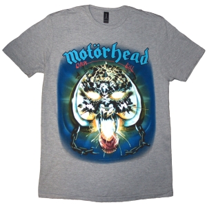 Motorhead - Overkill Uni Grey in the group MERCHANDISE / T-shirt / Heavy Metal at Bengans Skivbutik AB (5534676r)