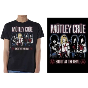 Motley Crue - Shout At The Devil Uni Bl    in the group MERCHANDISE / T-shirt / Heavy Metal at Bengans Skivbutik AB (5534692r)