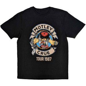 Motley Crue - Girls Girls Girls Tour '87 Uni Bl    in the group MERCH / T-Shirt /  at Bengans Skivbutik AB (5534700r)