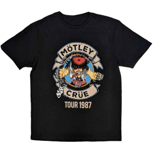Motley Crue - Girls Girls Girls Tour '87 Uni Bl    in the group MERCHANDISE / T-shirt / Heavy Metal at Bengans Skivbutik AB (5534700r)