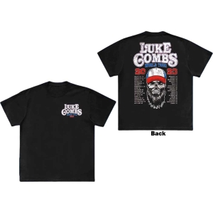 Luke Combs - Tour '23 Skull Uni Bl    in the group MERCHANDISE / T-shirt / Country at Bengans Skivbutik AB (5534963r)
