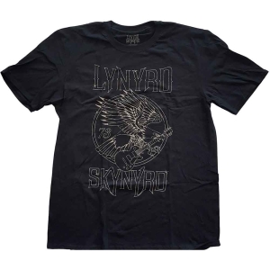 Lynyrd Skynyrd - '73 Eagle Guitar Uni Bl    in the group MERCH / T-Shirt /  at Bengans Skivbutik AB (5534972r)