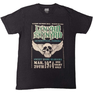 Lynyrd Skynyrd - Winged Skull Uni Bl    in the group MERCHANDISE / T-shirt / Pop-Rock at Bengans Skivbutik AB (5534973r)