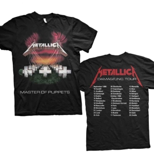 Metallica - Master Of Puppets European Tour '86 Uni  in the group MERCH / T-Shirt /  at Bengans Skivbutik AB (5534985r)