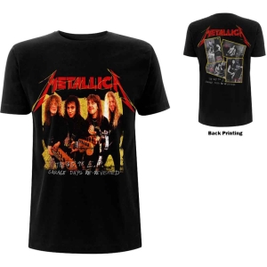 Metallica - Garage Photo Yellow Uni Bl    in the group MERCHANDISE / T-shirt / Heavy Metal at Bengans Skivbutik AB (5534993r)